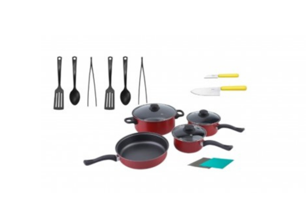 Inhabitr Basic Cookware Set 1