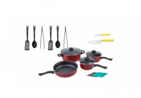 Inhabitr Basic Cookware Set 1