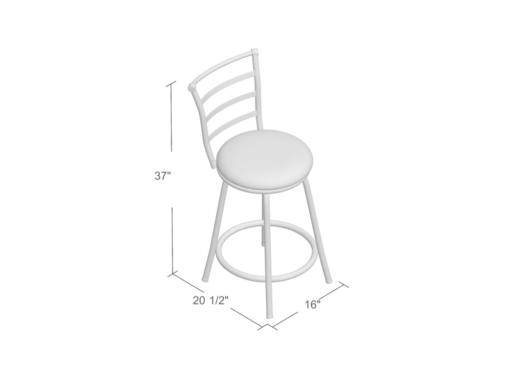 Streeter Bar Stool Dimensions