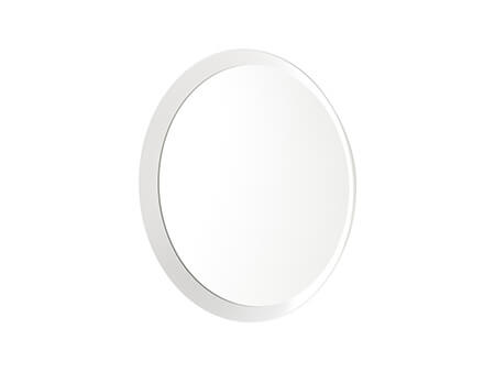 Oval White Mirror 1