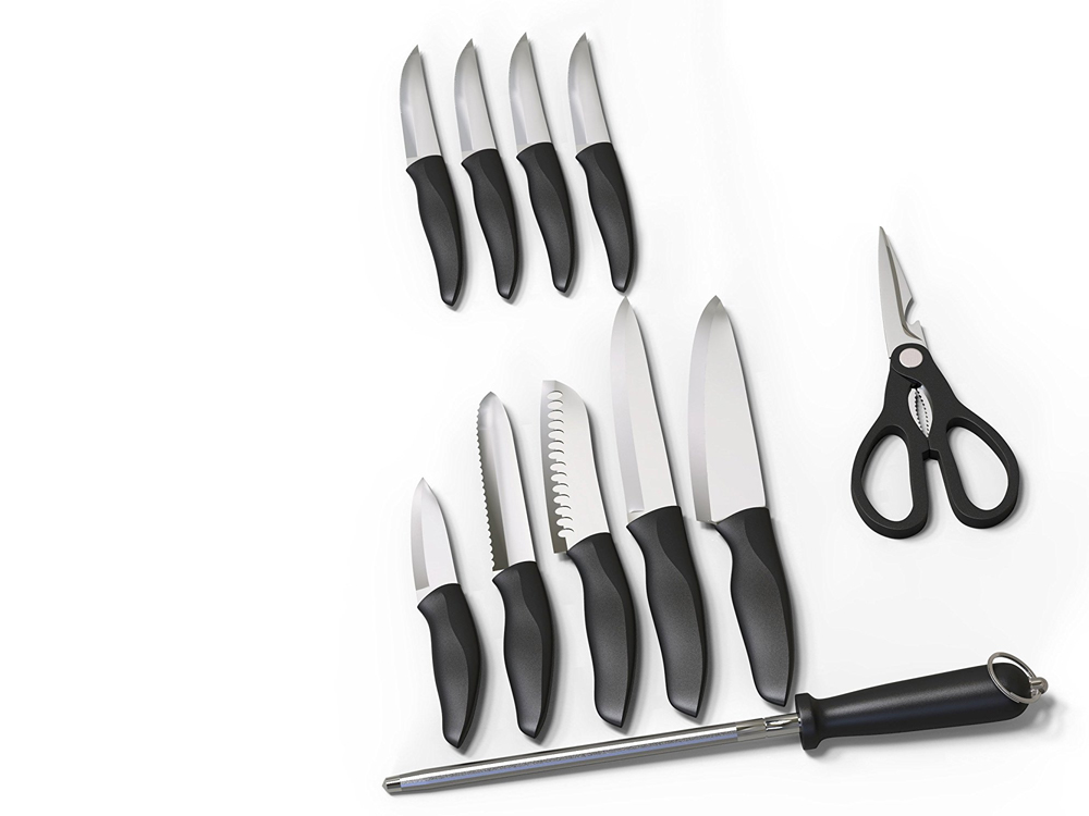 Inhabitr 12 Piece Block Knife Set 3