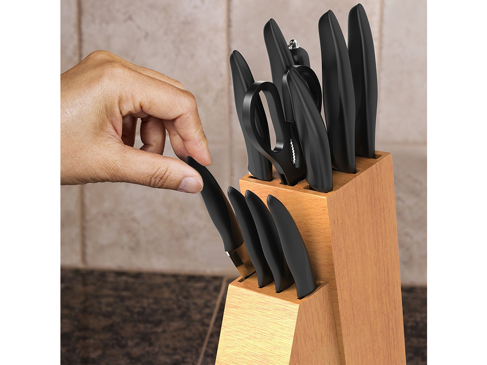 Inhabitr 12 Piece Block Knife Set 5