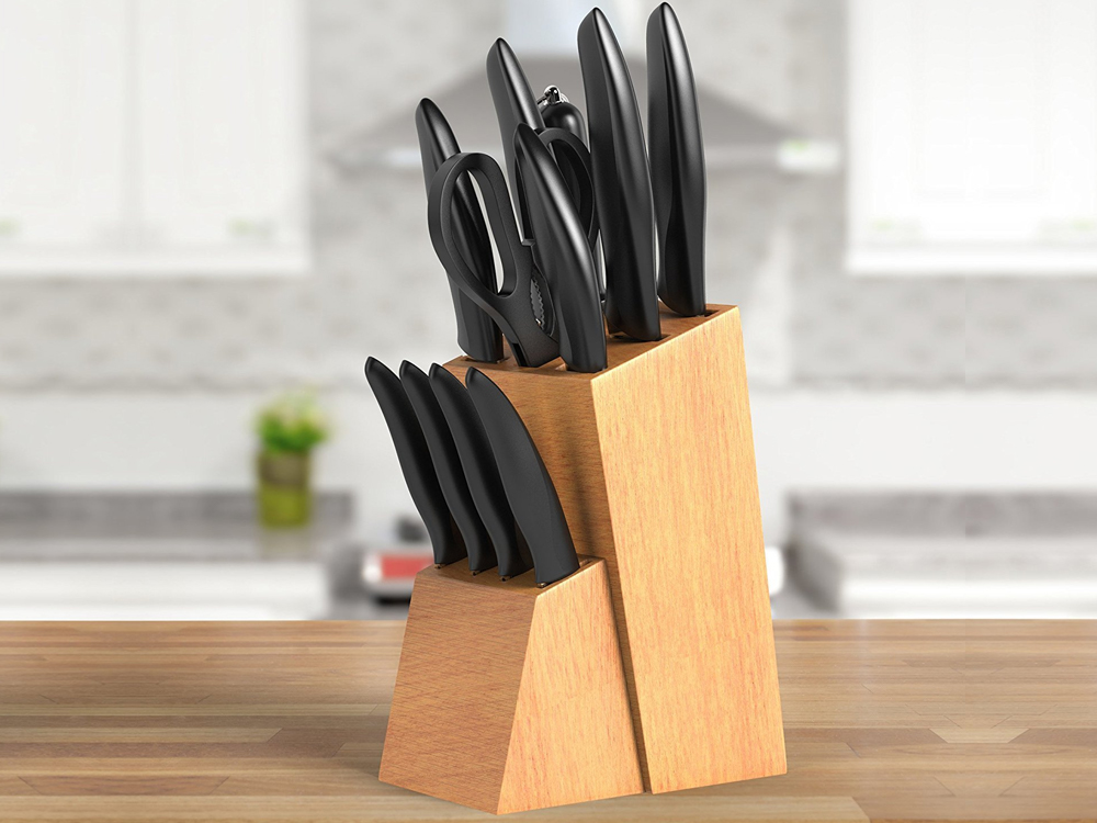 Inhabitr 12 Piece Block Knife Set 7