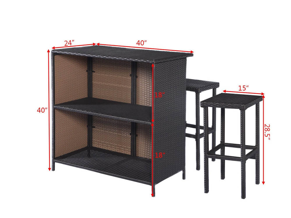 Sunny Bar Set 4