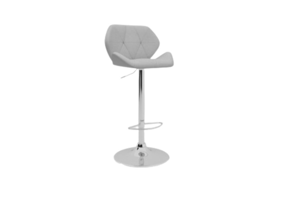 White Bar Stool 1