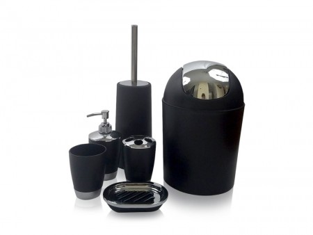 Inhabitr Basic Bath Accessory Set