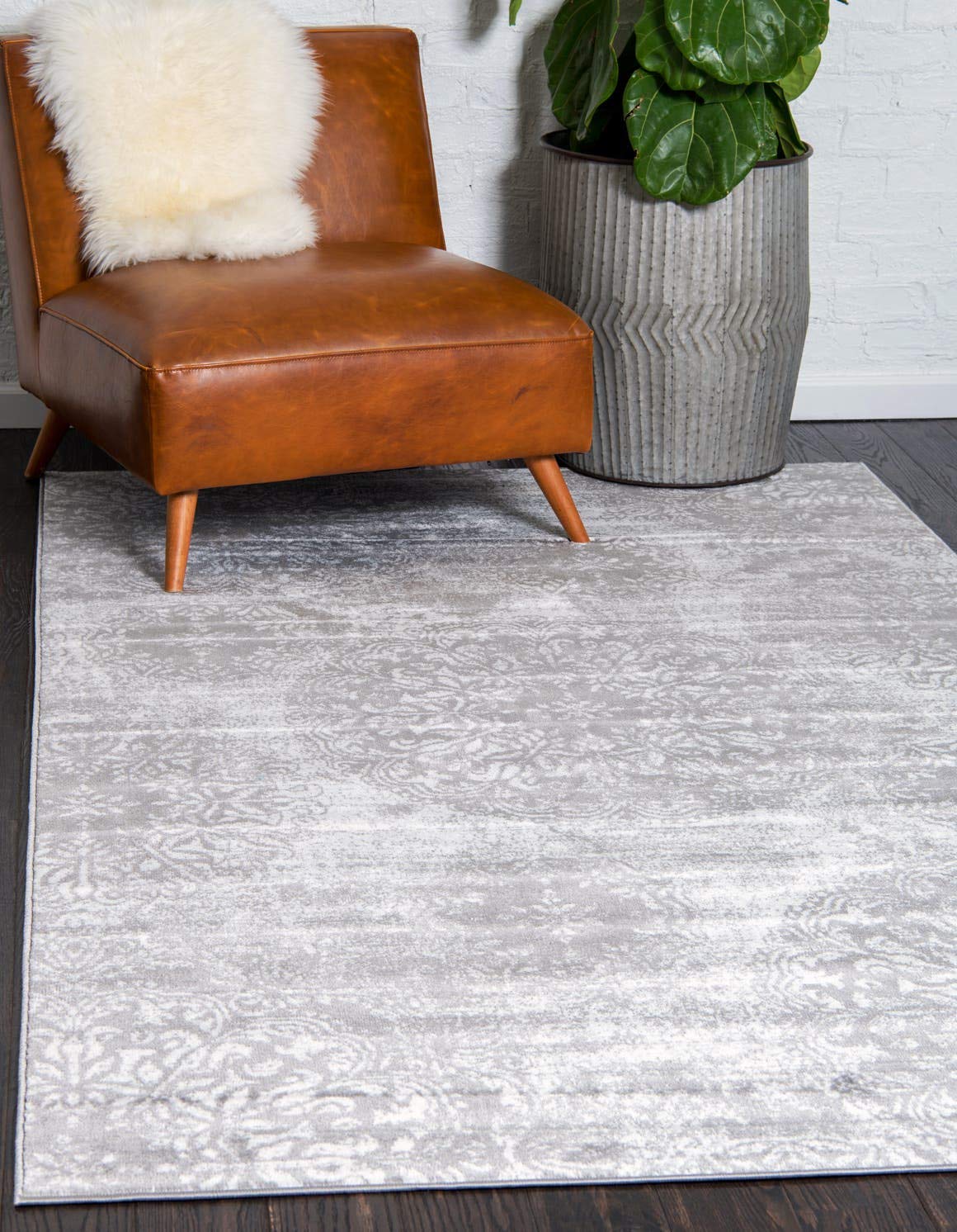 Grey Vintage Rug 1