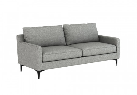 Medici Grey Linen Sofa with USB