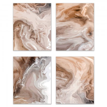 Neutral Brown Artwork 1