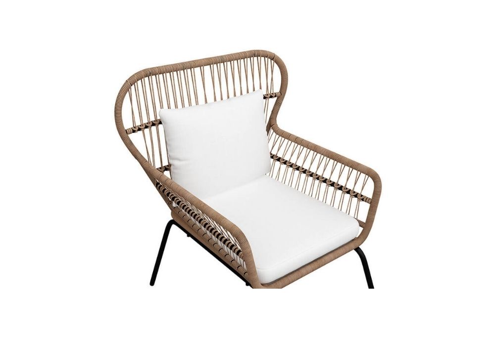Zoysia Outdoor Patio Set Chair Closeup