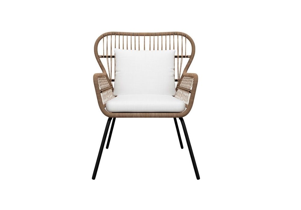 Zoysia Outdoor Patio Set Chair Front
