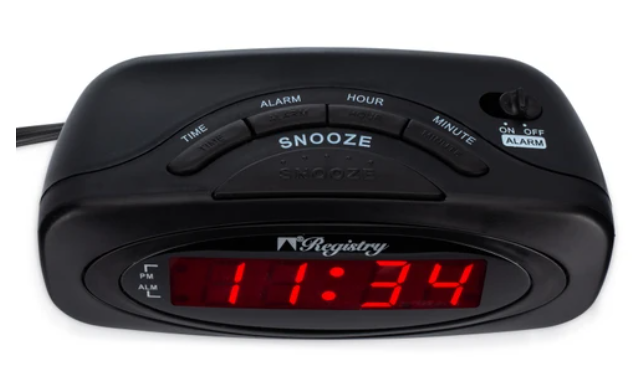 Inhabitr Digital Alarm Clock 2