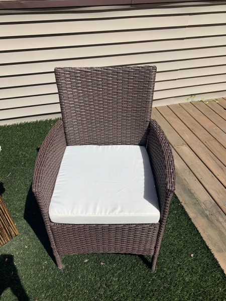 River North Patio Outdoor Dining Chair 2
