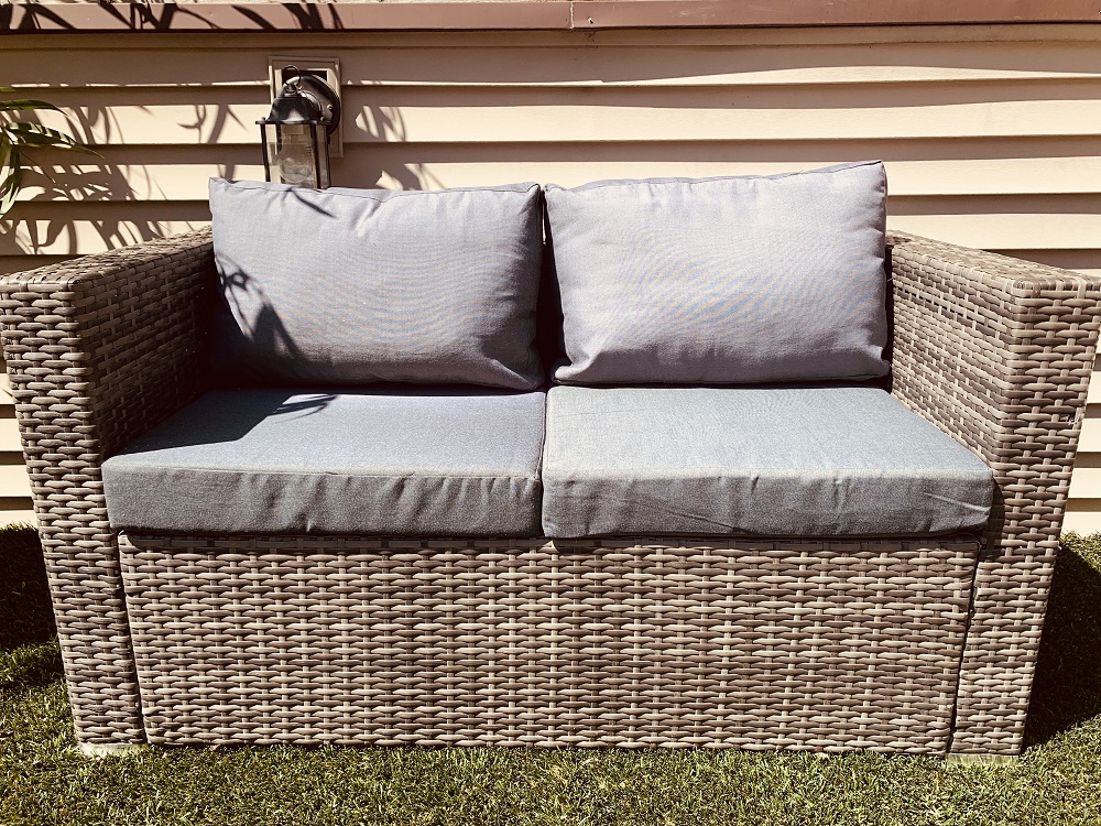 Rent Patio Outdoor Loveseat - Oak Park 1